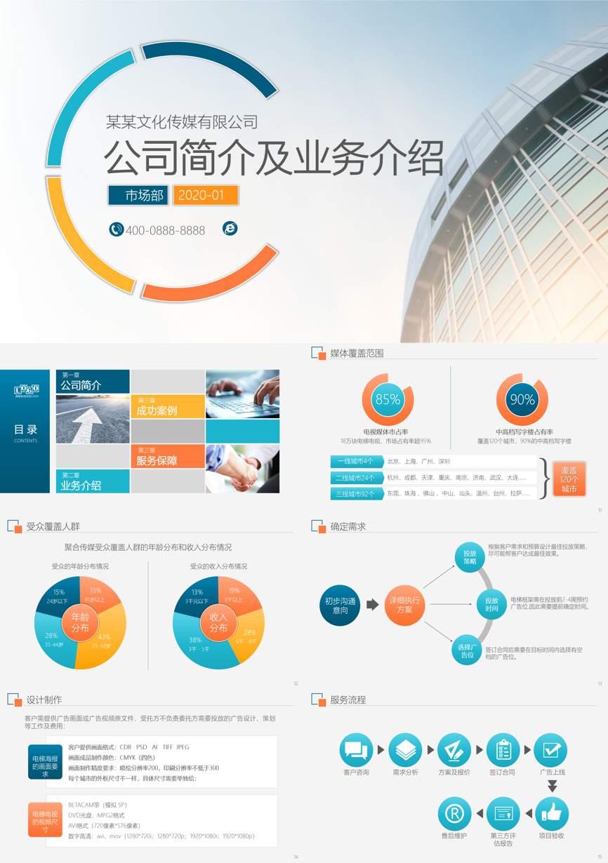 介绍宣传 (34)企业宣传PPT模板